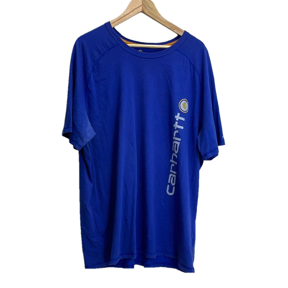 Cathartt T Shirt Relaxed Fit Blue XXL
